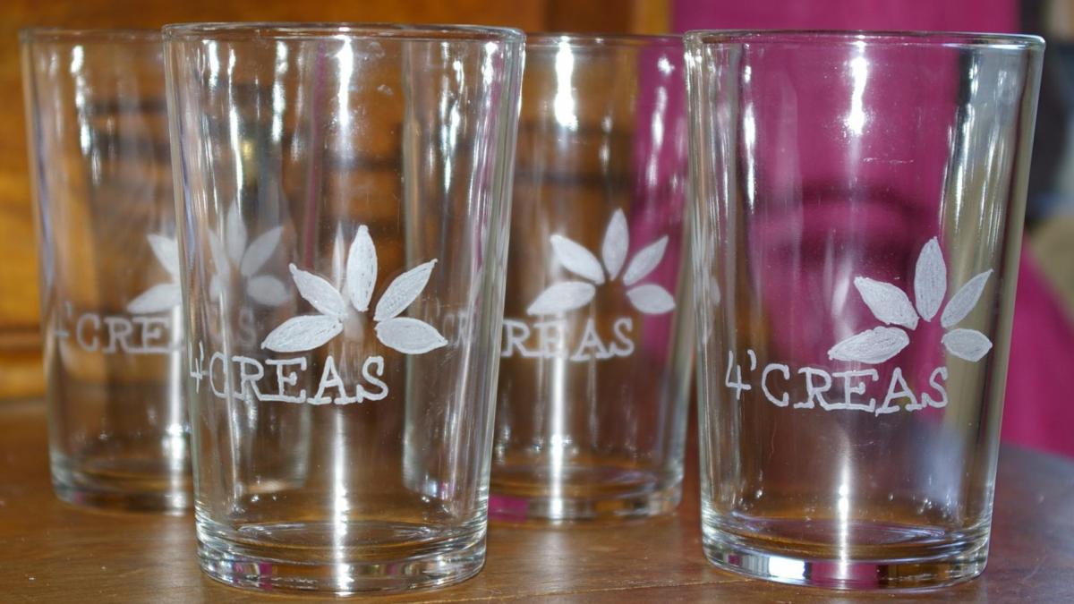 Verres graves logo entreprise